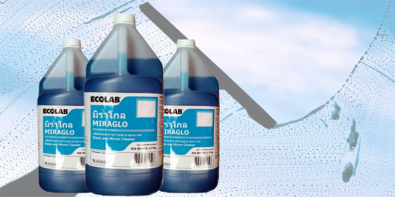 Miraglo - Hóa Chất Vệ Sinh Kính Đến Từ Ecolab